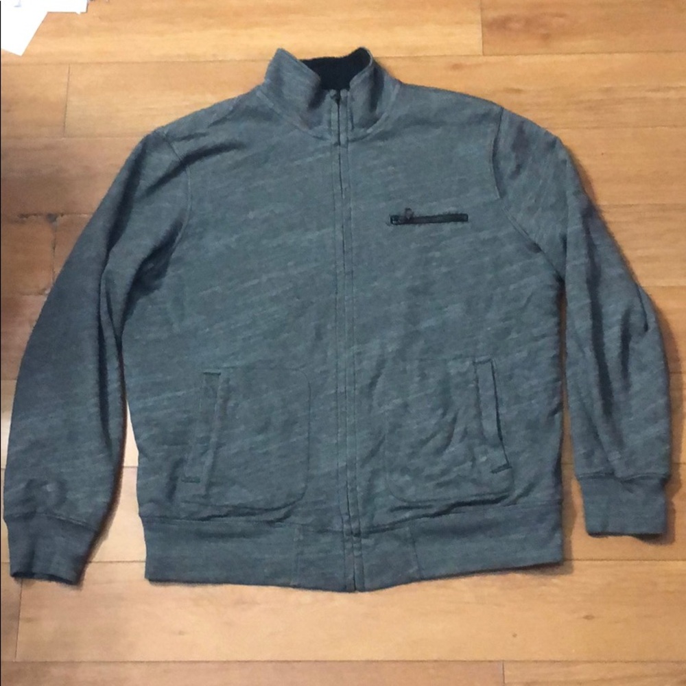 LUCKY BRAND Vtg Inspired Sherpa Lined Zip Jacket L